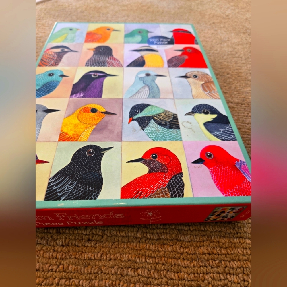 Galison Avian Friends Puzzle 1,000 Piece